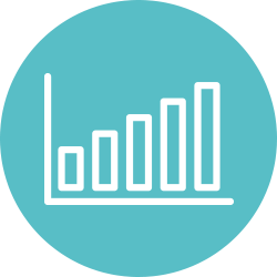分かりやすく視覚化された比較グラフ