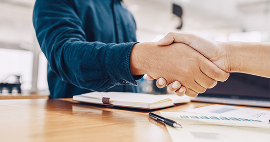 専任スタッフによるサポート